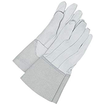 Tig welding gloves white leather